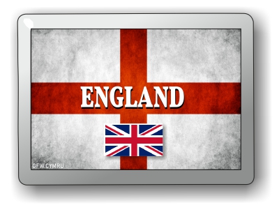 england flag/union jack Fridge Magnet